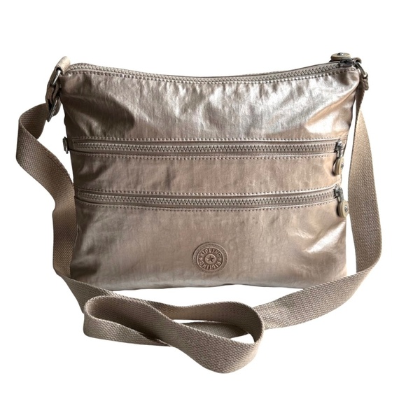 Kipling Alvar Metallic Crossbody Bag - Picture 1 of 13